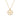 Gold Compass design necklace
