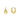 Gold or Silver Wave Huggie Hoop Earrings