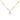 Yellow Gold Pearl Necklace