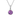Silver Rubover Gemstone Necklace