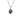 Silver Oval Cluster Amethyst Necklace