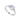 Silver Oval Sparkling Zirconia Ring