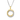 Silver And Yellow Gold Double Ciricles Necklace With Sparkling Cubiz Zirconias