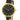 Black And Yellow Gold Radley Watch