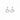 AVA & SKY Silver Disc Drop Earrings - Waterproof