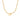AVA & SKY Gold And Silver Interlocking Circles Necklace