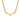 AVA & SKY Silver And Gold Chunky Heart Necklace -  Waterproof