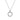 AVA & SKY Silver Twisted Ribbon Necklace