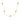 AVA & SKY Silver And Gold Knot Necklace -  Waterproof