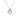 Silver and Gold three circles Necklace