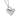 Silver Dotty Hearts Necklace