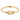Yellow Gold Stirrup Bangle