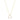 Gold Sparkling Heart Necklace