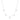 Silver Leaf Station Necklace