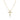 Gold Sardinien Croce Necklace