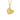 Yellow Gold Darowen Puffy Floral Heart Necklace