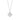 Silver Diamond Shape Mother of Pearl Necklace