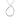 Silver Italic U Necklace