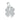 Silver Four Leaf Clover Charm Expanding Bracelet