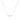 Silver Sparkling Ellera Waves Necklace