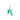 Titanium Green Double Feather Necklace