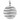 Silver Sparkling Round Zig Zag Necklace