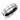 Silver And Black Zirconium Gents Band