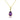 9ct Pear Amethyst Pendant