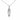 Silver Hammered Elliptical Necklace