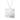 Silver Large Concaved Square Necklace