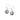 Silver And 9ct Gold Bee And Meadow Drop Earrings