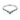 Silver Emerald Green And Clear Cubic Zirconia Wishbone Ring