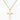 Yellow Gold Cross Necklace