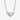 Silver Talitha Heart Necklace