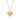 Laura Ashley Picnic Basket Weave Heart Necklace
