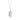 Silver Plume Feather Necklace