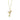 Gold Llanelli Kingfisher Bird Necklace