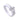 Silver Triple Row Band With Facet Set Zirconias