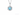 Blue Topaz Cluster Vintage Necklace | Fennesjewellery.
