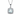 Loveable Me Aquamarine Necklace In Sterling Silver
