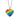 Silver Rainbow Heart Locket Necklace | Fennesjewellery.