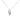 Silver Polished Flame Necklace