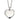 Silver Plain Heart Locket Necklace | Fennesjewellery.
